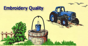 eXPerience embroidery quality