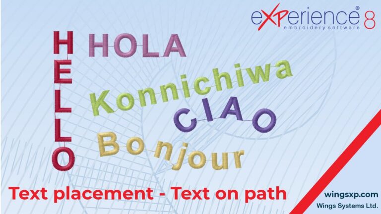 How to Create Curved and Custom Text in eXPerience 8: Master Text Placement