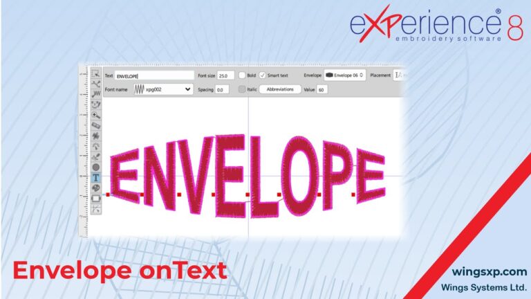 How to Apply Envelope Effects to Text Objects in eXPerience 8