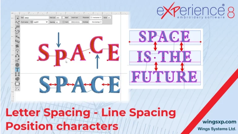 How to Adjust Letter Spacing and Position (Pilot Level)
