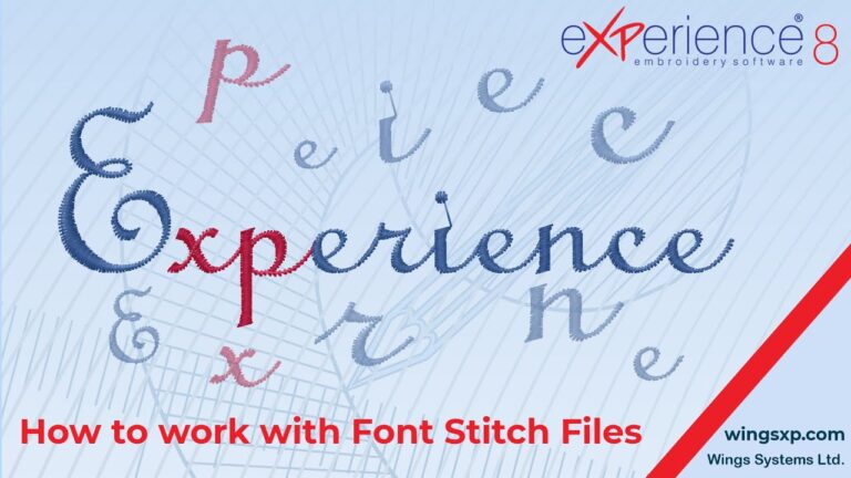 How to Build a Professional Logo from Stitch Letter files in Embroidery Software