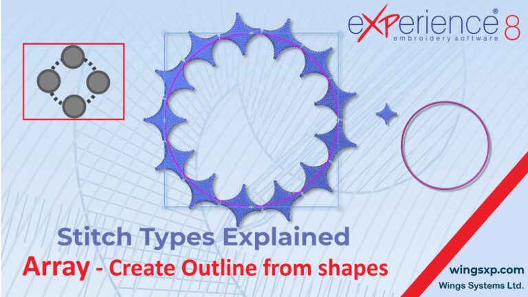 How to Decorate Objects Using Array on Outline