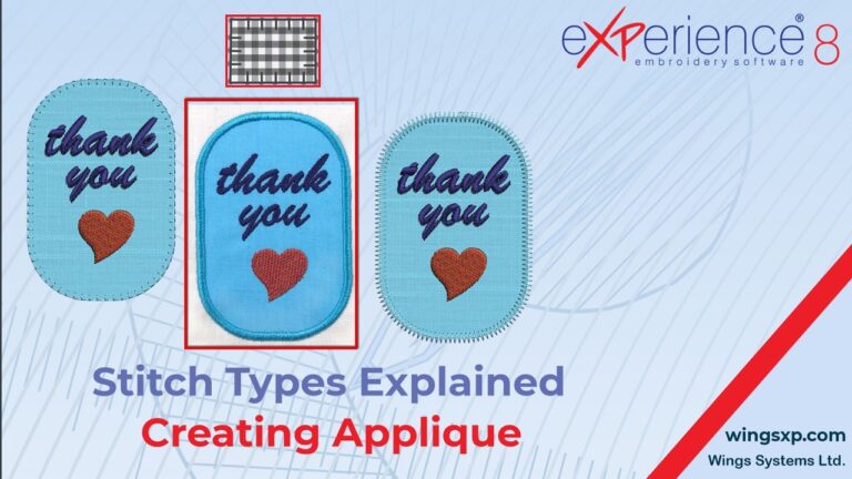 How to Create and Customize Applique Stitches in Your Embroidery Software