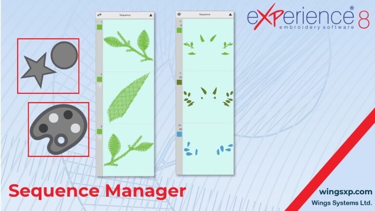 How to Use the Sequence Manager: Manage Object Sequence and Color Grouping